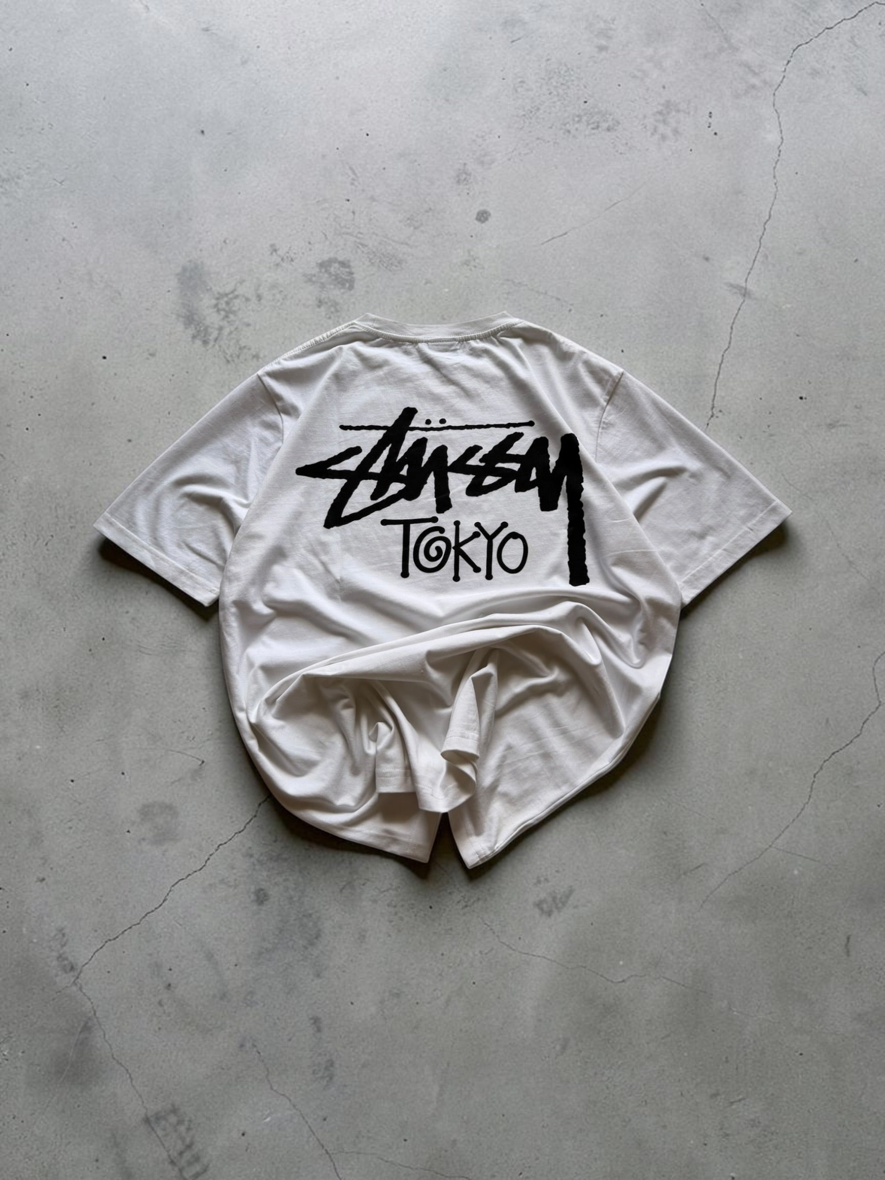 Stussy Tokyo White Tshirt