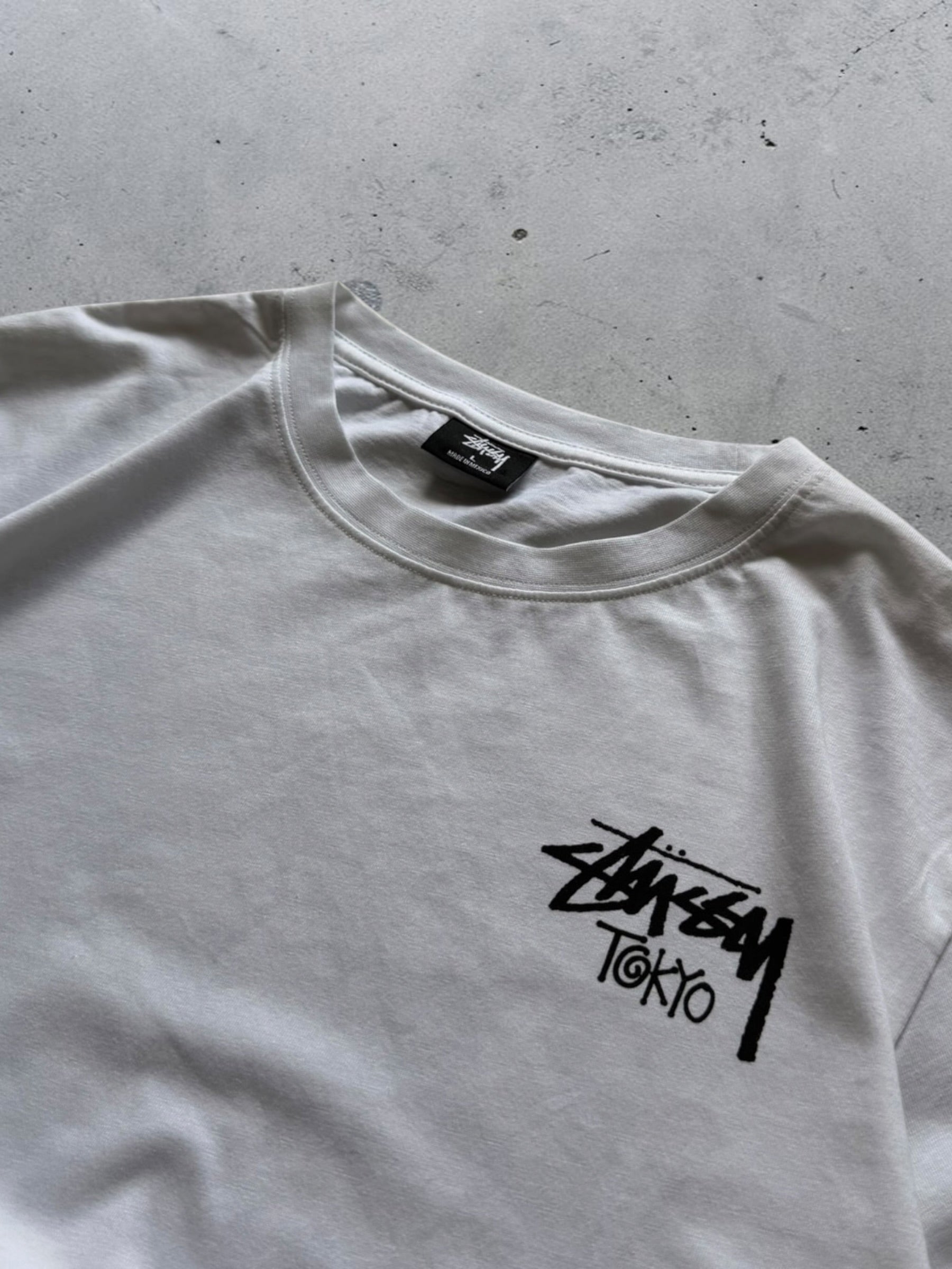 Stussy Tokyo White Tshirt