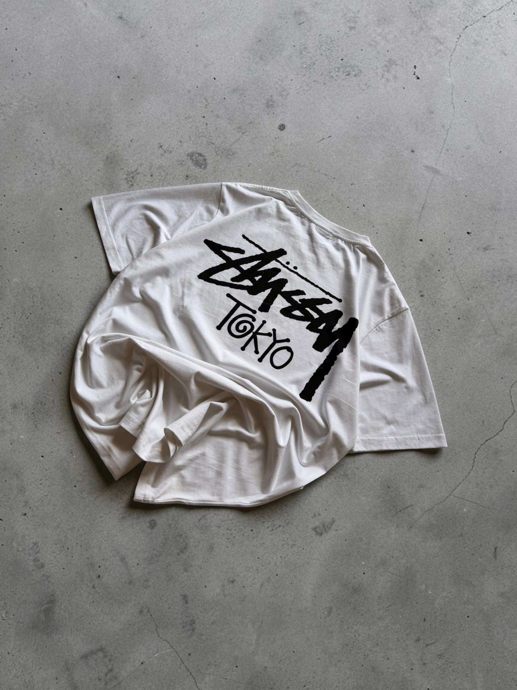 Stussy Tokyo White Tshirt
