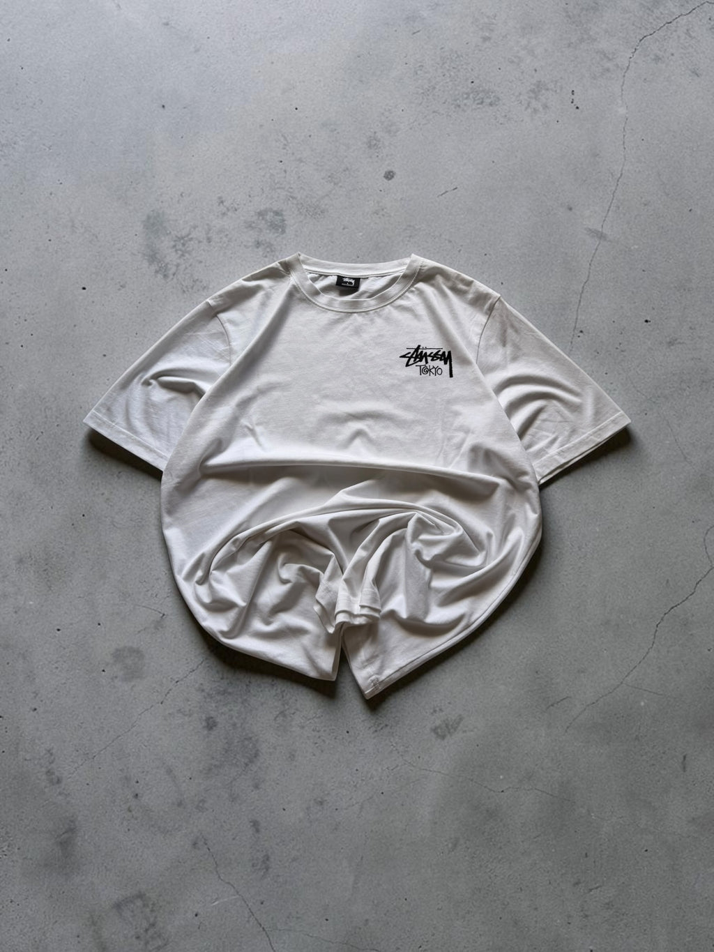 Stussy Tokyo White Tshirt