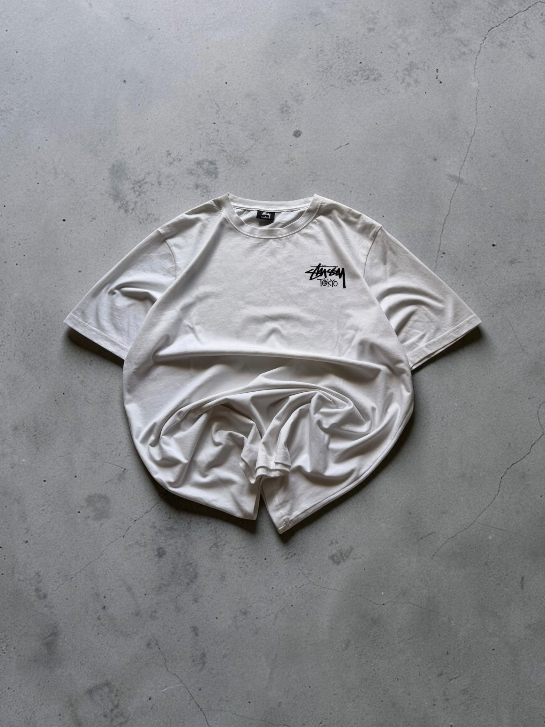 Stussy Tokyo White Tshirt