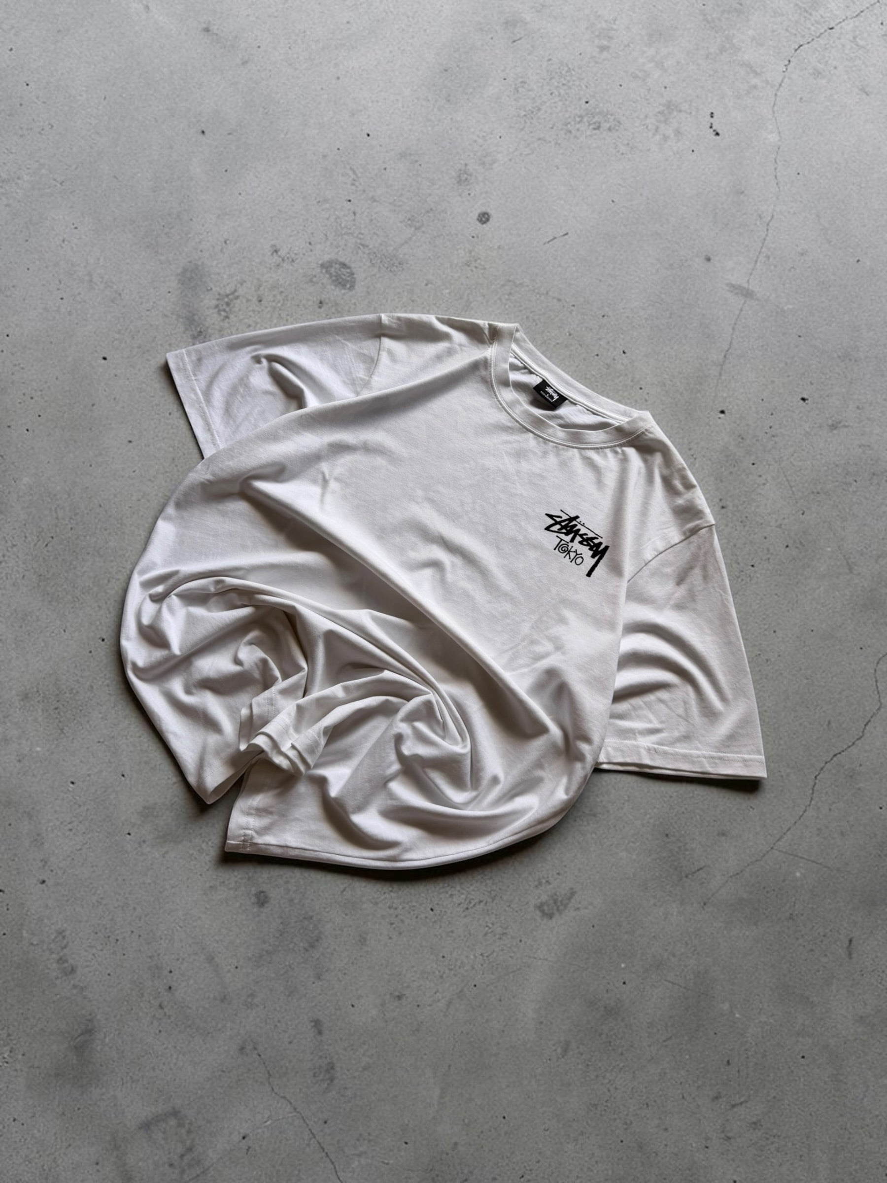 Stussy Tokyo White Tshirt